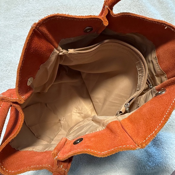 Suede Bucket Bag - Picture 4 of 8